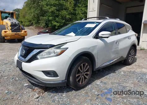 2015 Nissan Murano из США, поврежденный, VIN 5N1AZ2MH7FN285745
